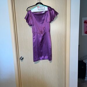 Banana Republic Shimmering Purple Dress